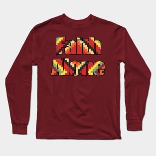 Faith alone Long Sleeve T-Shirt